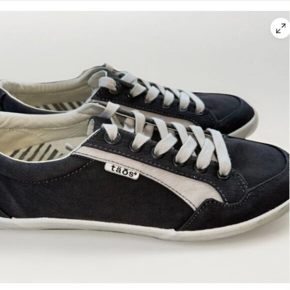 Taos Footwear Shooting Star Women's Sneaker Size 9 Grey/White Casual Sneakers - Picture 11 of 12